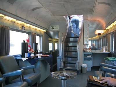 Amtrak lounge car